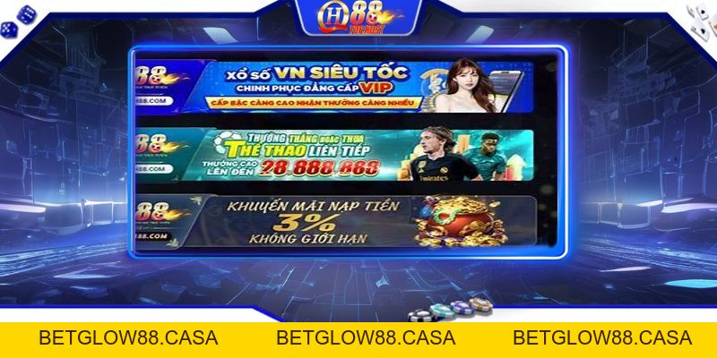 Khuyến Mãi Qh88 : Cập Nhật Chương Trình Ưu Đãi Hấp Dẫn Nhất - Betglow88